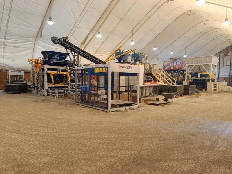Küçük Beton Blok Fabrikası Kurmak İçin Hangi Ekipmanlar Gereklidir?